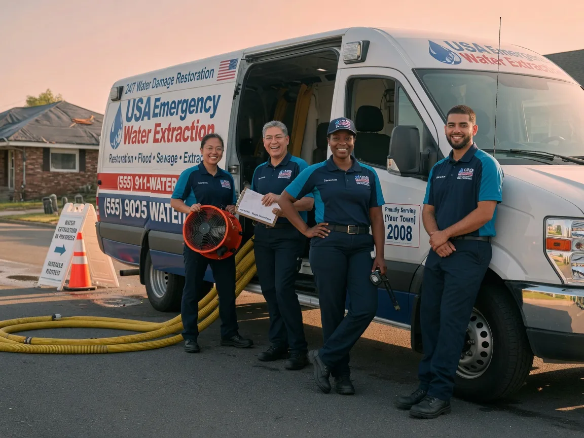 Emergency Water Removal company in Welsh, LA